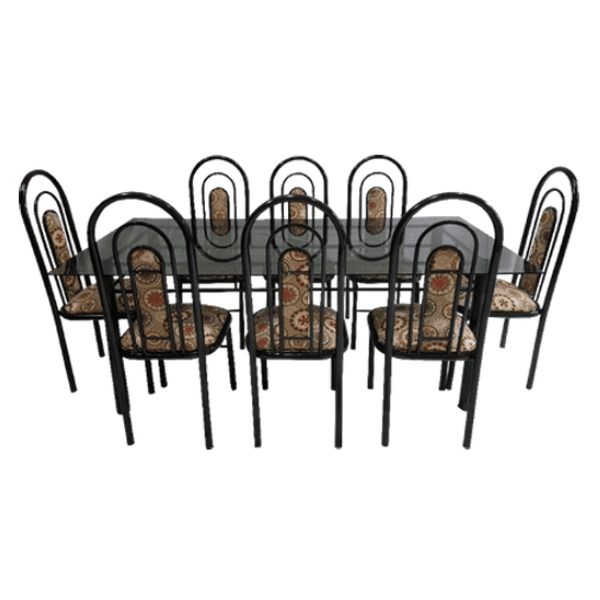 Mueb. Metal Plast Juego de Comedor 8 Silla Cod.135