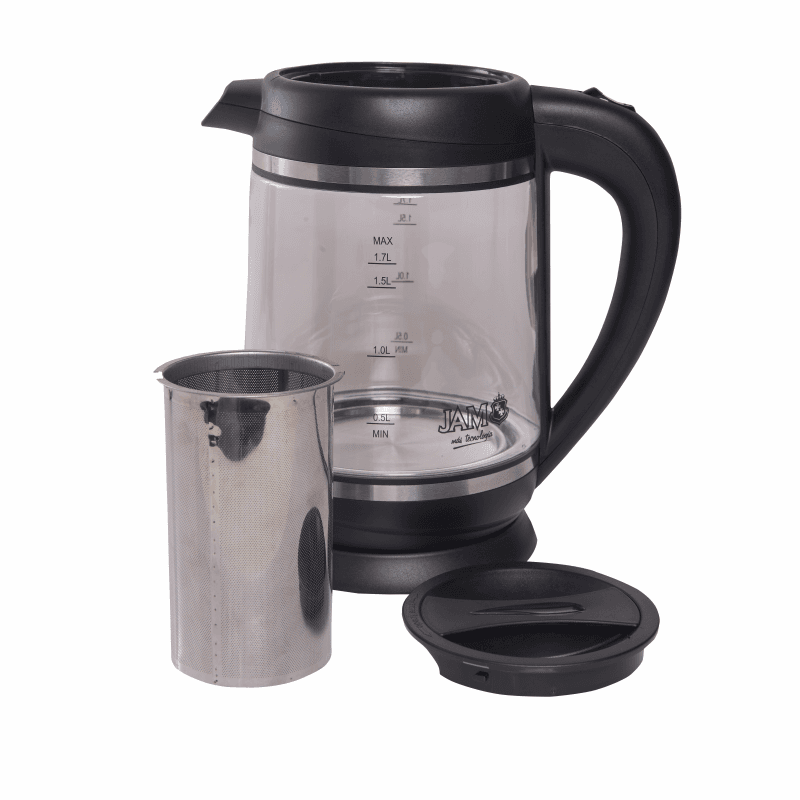 Hervidora JAM de Vidrio 1,7 Lts. Mod.Mate
