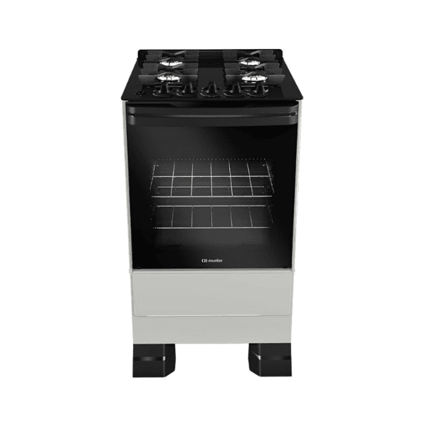 Cocina Mueller Piaciere 4H Vetro Plus Inox