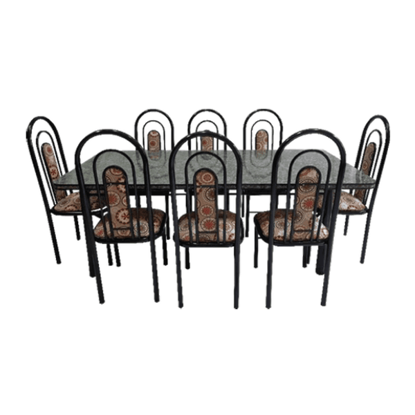 Juego de Metal Plast Comedor CTR Status 8 Silla cod130