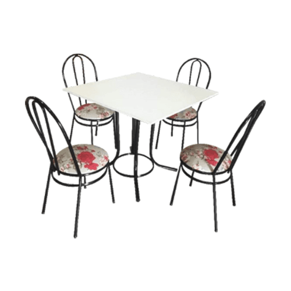 Mueb. Metal Plast Juego de comedor Ideal cod. 190