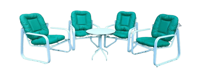 Mueb.Juego Metal Plast Sillones Impacto Cod 016