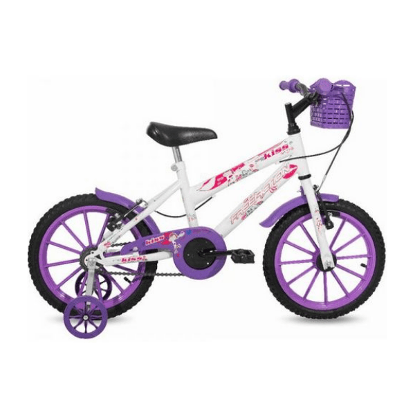 Bicicleta Free Action Aro 16'' FEM Kiss con Cesta