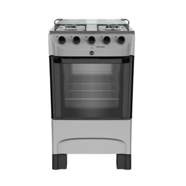 Cocina Mueller 4H. Moderatto Titanio MFI4BA
