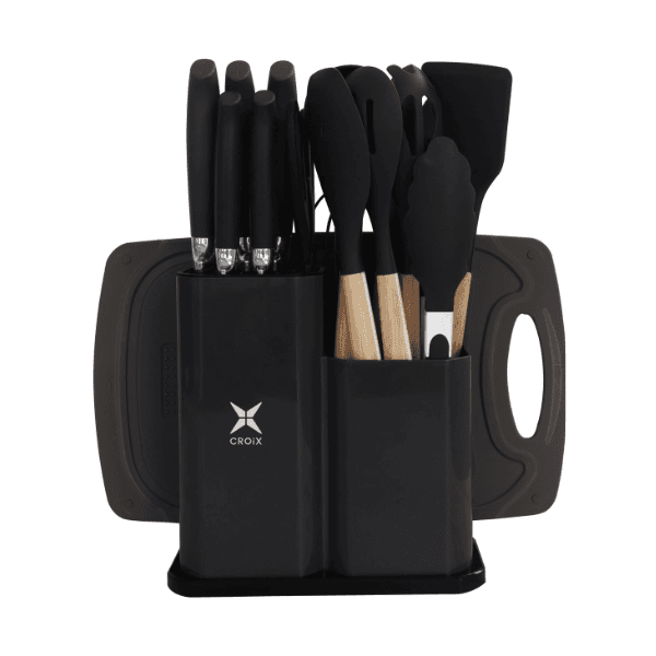 Set CROIX de Utensilios 19 piezas Negro CMU-022