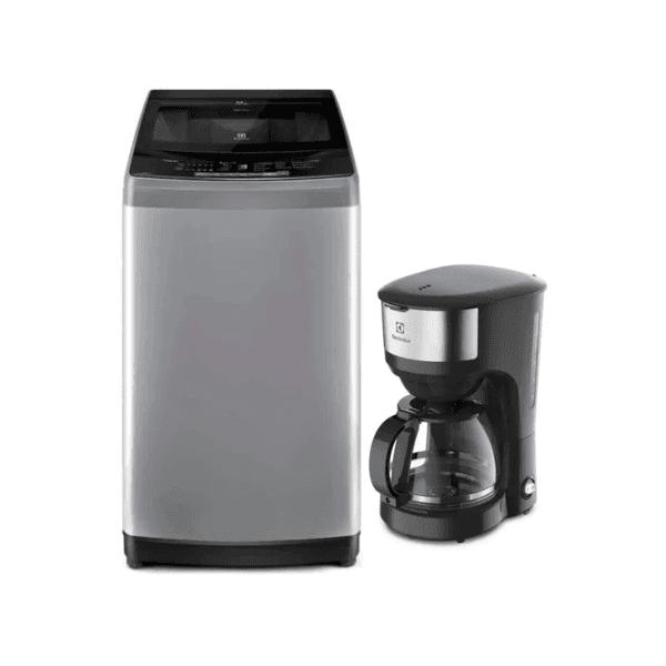 Lavarropas Electrolux Automática c/ Sup. 9,5 Kgs.+ Cafetera ECM20