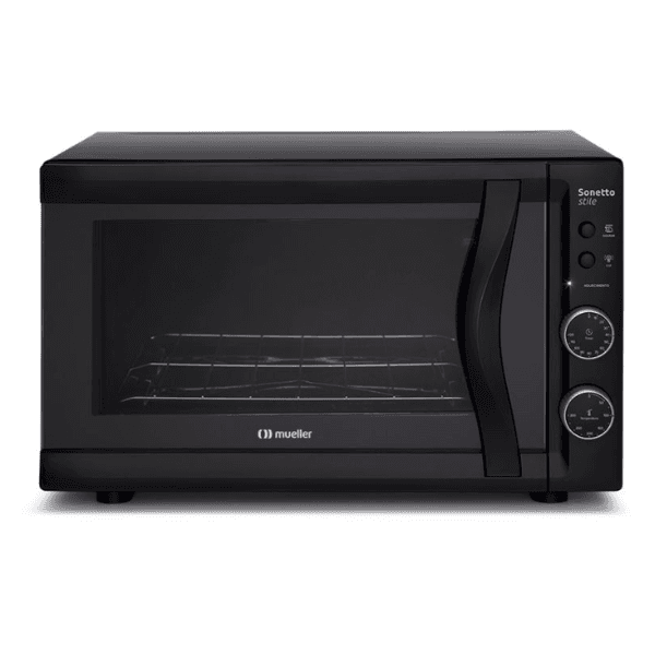Horno Mueller Eléctrico Sonetto 50 Lts. Negro