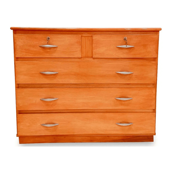Mueble CBC Muebles Cómoda con cerradura Cedro Natural