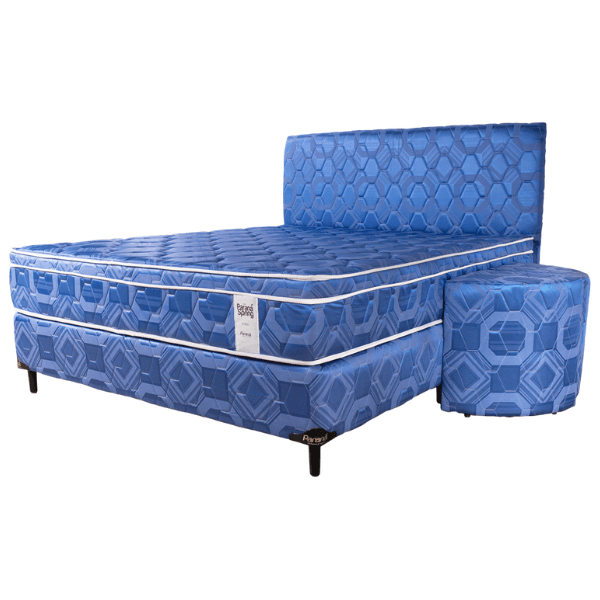 Sommier Paraná Spring 1,40 x 1,90 Completo Azul