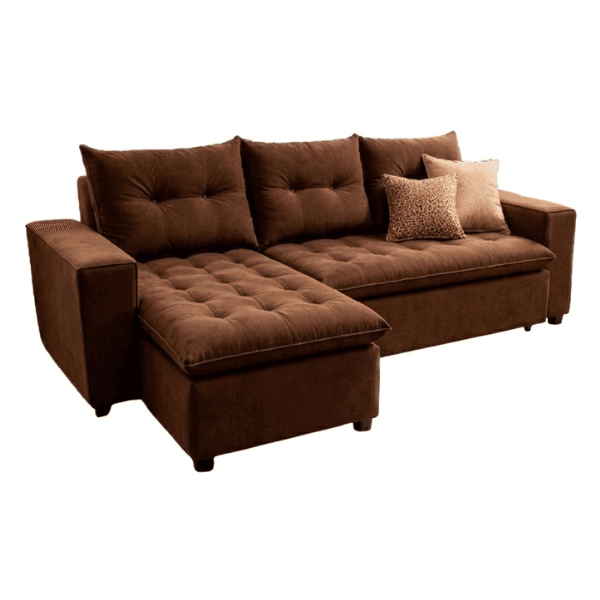 Mueble Inverfin Mueble Sofá Kala 2Pzas Marron Cantina