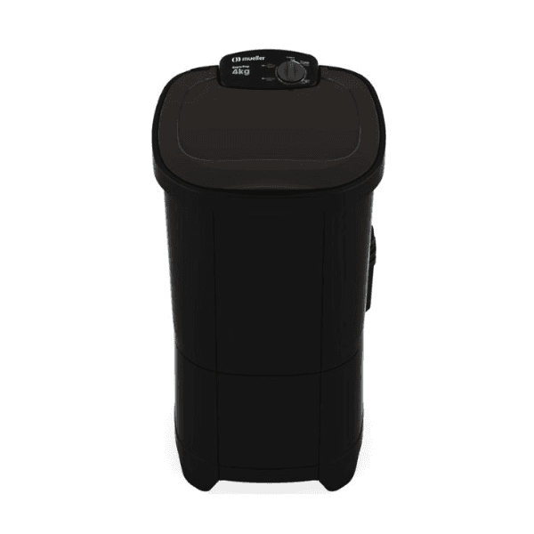 Lavarropas Mueller Semiautomática Super Pop 4 Kgs. NEGRO