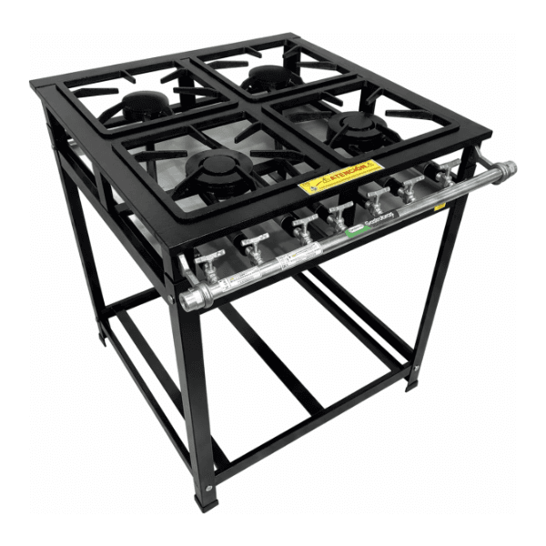 Cocina Gastrobras Industrial 4H QS/QD 30 x 30 Cms.
