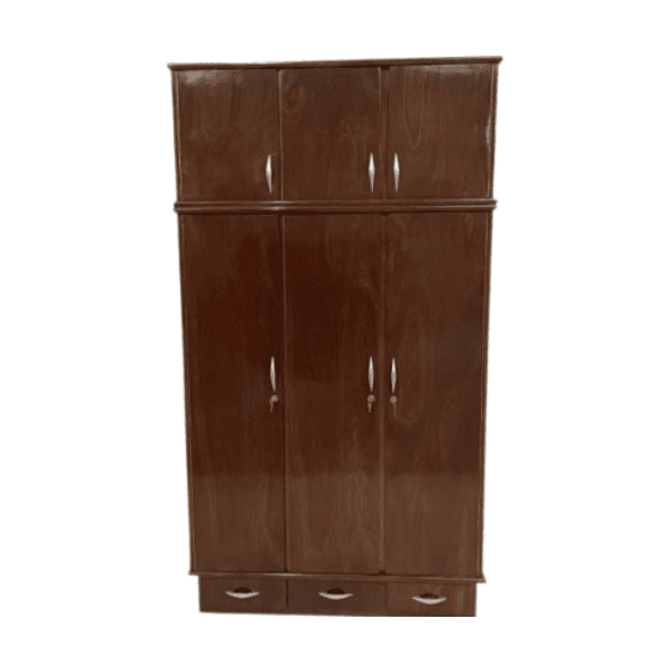 Mueble CBC Muebles Ropero 3 Puertas ST CN c/ valija Moldura Nogal