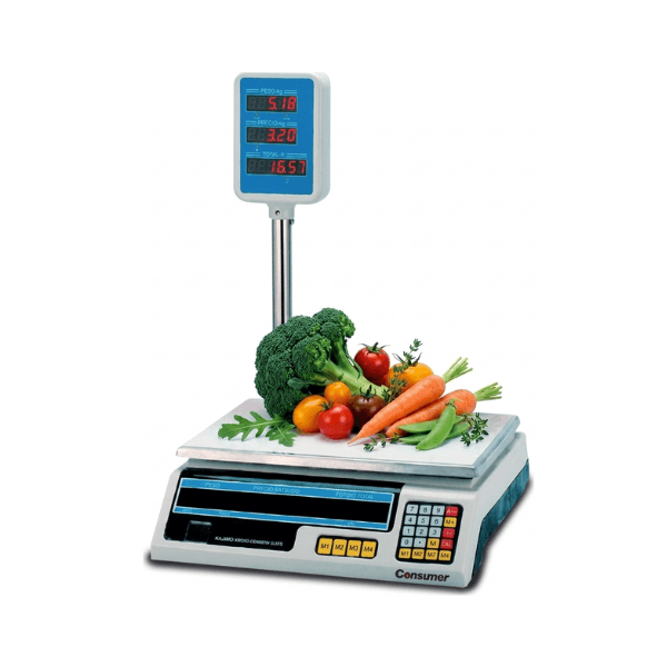 Balanza Consumer Digital con torre 30 Kgs.