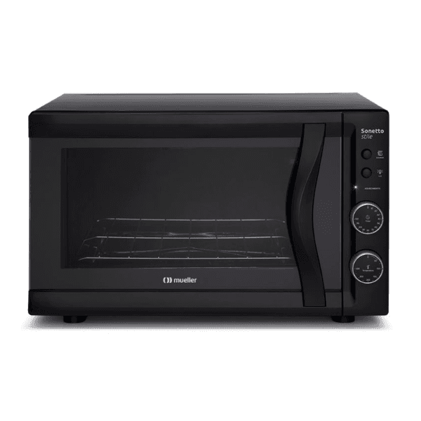Horno Mueller Eléctrico Sonetto Stile 45 Lts. Negro