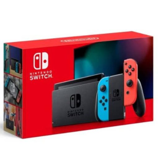 Nintendo Switch Azul y Rojo Neón - Electrojet Electrodomésticos