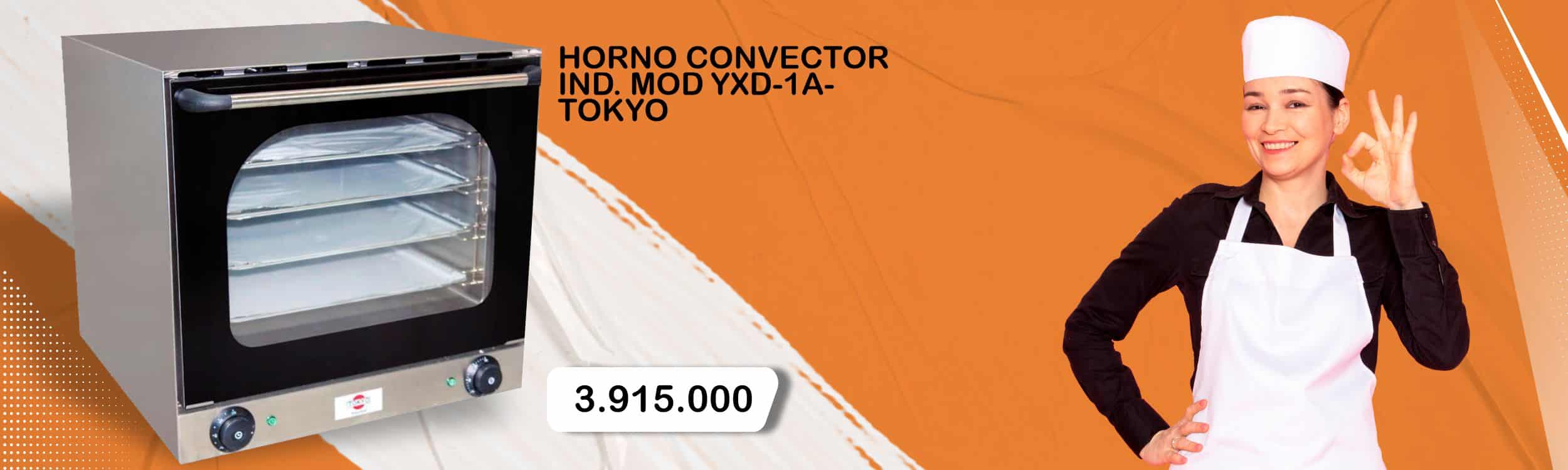 Horno Eléctrico TOKYO CONVECTOR IND. MOD YXD-1A-4 BANDEJAS - Electrojet