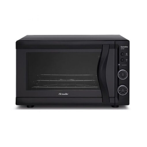 Horno Eléctrico Mueller Sonetto Negro 44 Lts. - Electrojet