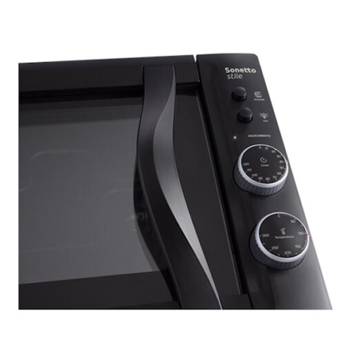 Horno Eléctrico Mueller Sonetto Negro 44 Lts. - Electrojet