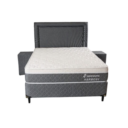 Sommier SuperSpuma Harmony 1,40 x 1,90 Completo - Electrojet