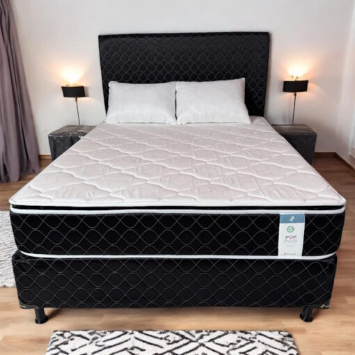 Sommier SuperSpuma Pop Plus Pillow 140x190 Juego Completo - Imagen 2