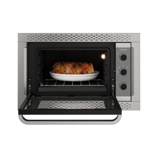 Horno Eléctrico Mueller Decorato Empotrable Inox. 44 Lts. - Electrojet