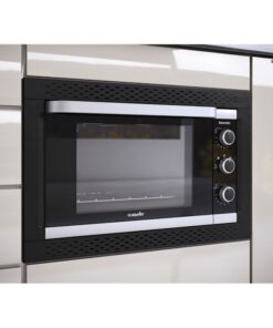 Horno Eléctrico Mueller Decorato Empotrable Negro 44 Lts. - Electrojet