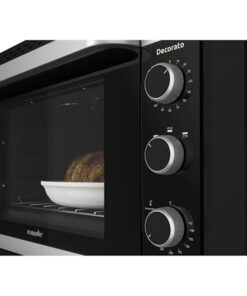 Horno Eléctrico Mueller Decorato Empotrable Negro 44 Lts. - Electrojet