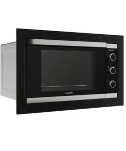 Horno Eléctrico Mueller Decorato Empotrable Negro 44 Lts. - Electrojet