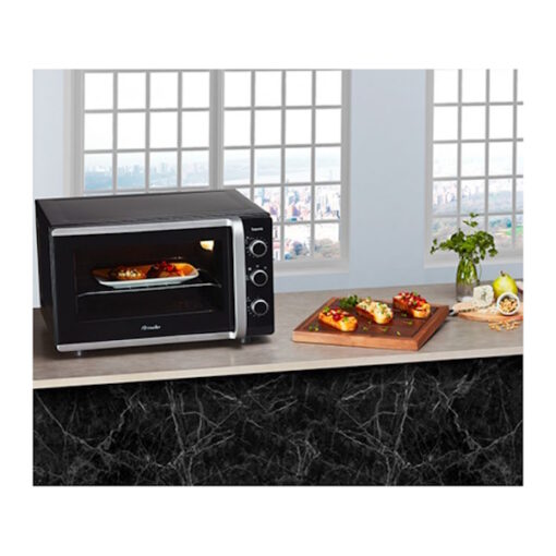 Horno Eléctrico Mueller Sapore Negro 44 Lts. - Electrojet