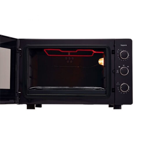 Horno Eléctrico Mueller Sapore Negro 44 Lts. - Electrojet