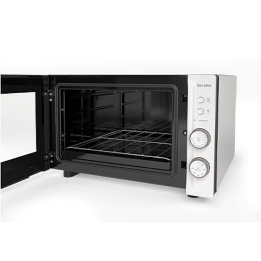 Horno Eléctrico Mueller Sonetto Blanco 44 Lts. - Electrojet