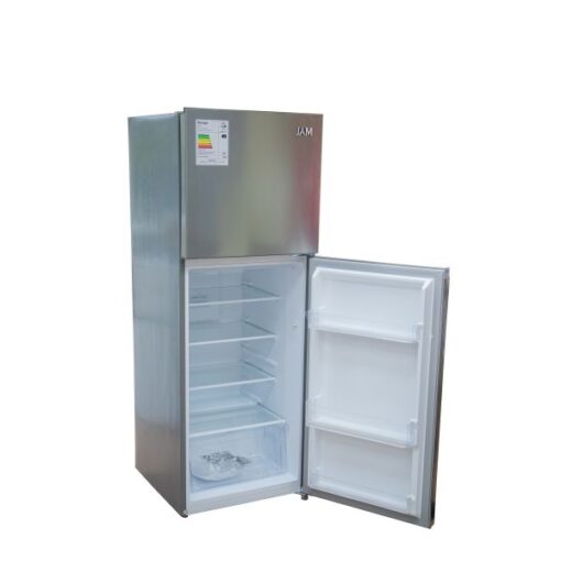 Heladera JAM F-S 2 ptas. 325 lts. JAMS-236 Inox. (puerta abierta) - Electrojet