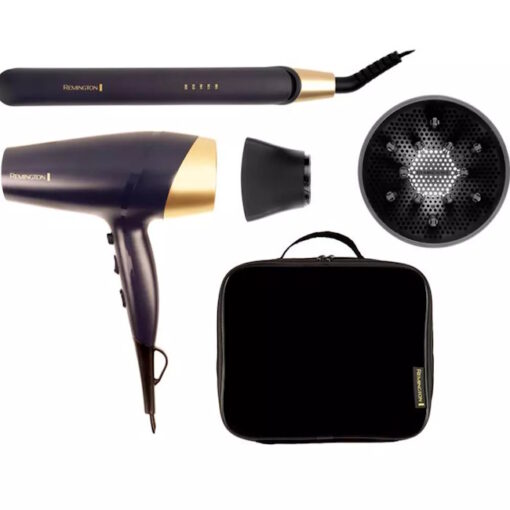 Combo Secador + Planchita Remington c/ Est.S5805GP-220 - Imagen 2