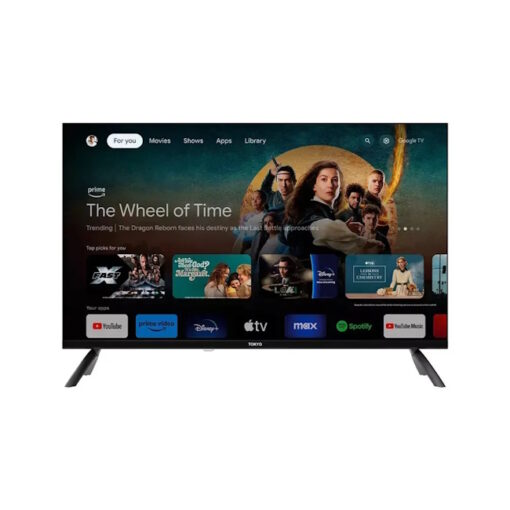 Televisor Tokyo de 65'' Smart Google 4K Frameless con Chromecast - Electrojet