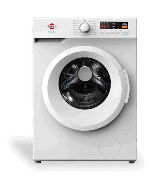 Lavarropas Automática Tokyo Cecilia 6 Kg. EDTLMCECILIACMAS6 - Electrojet