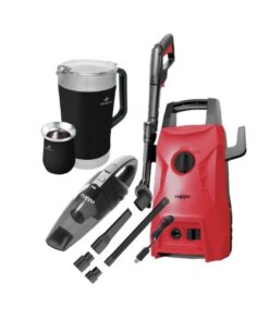 HIDROLAVADORA DE ALTA PRESIÓN NHH-173+ASPIRADORA PAUTO NLAU124+SET JARRA 1.9L+MATE 330 MATE - Electrojet