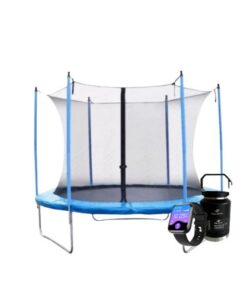 Combo Cama Elástica 8FT + Smartwatch Kolke KVR-716 + Botella Térmica 1.5L Acero CPico Negro