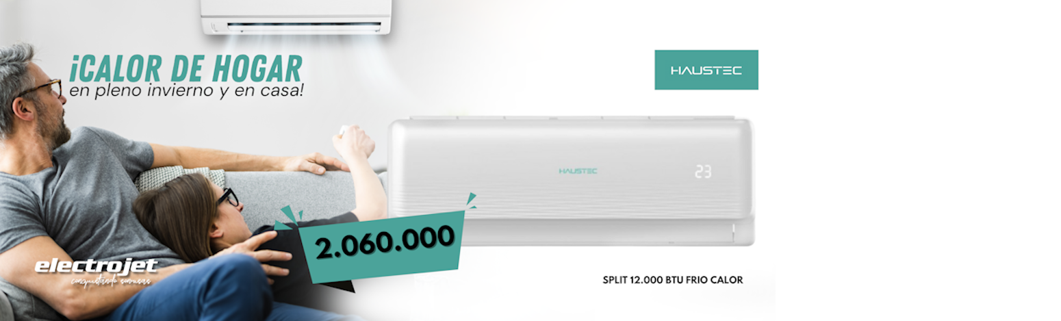 Oferta de la Semana - Split Haustec - Electrojet