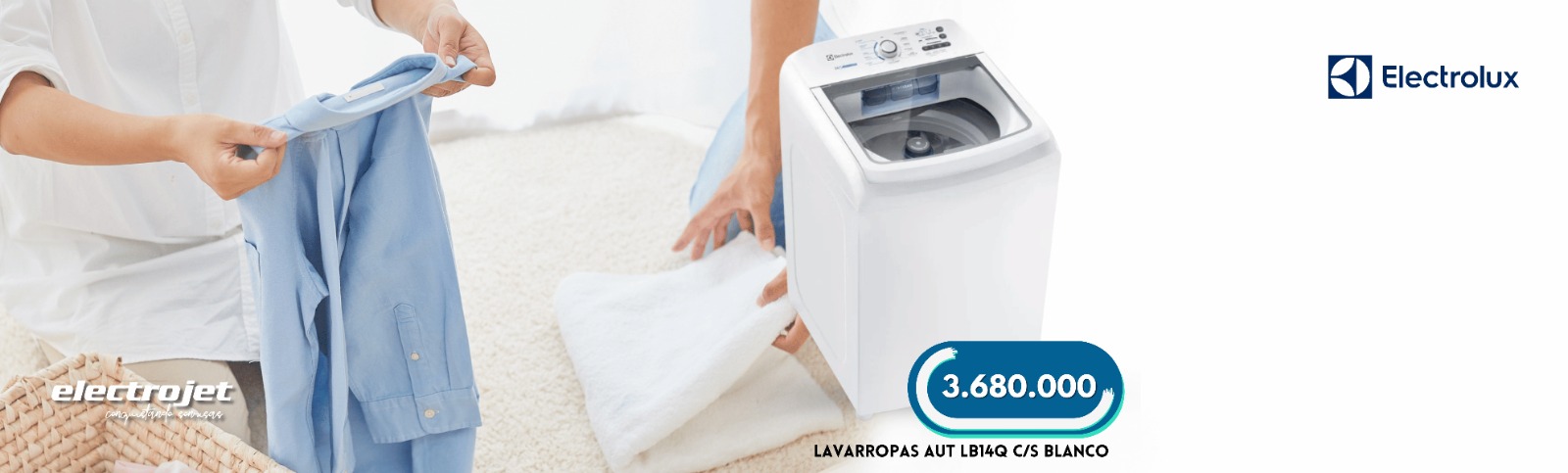 Lavarropas Electrolux LB14Q 14 Kg - Electrolux