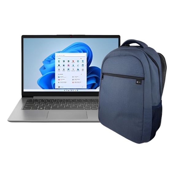 Notebook Lenovo Celeron 82LV0075US4-128EMMC + Mochila - Electrojet Electrodomésticos